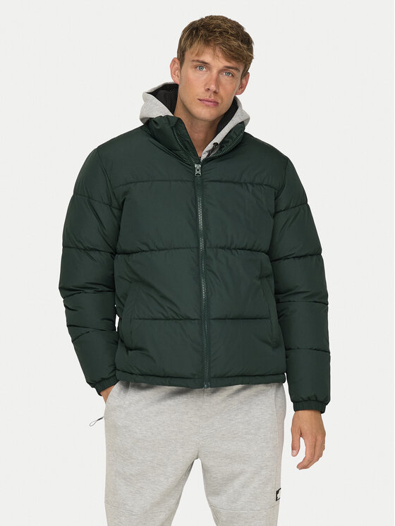 Only & Sons Kurtka zimowa 22025205 Zielony Regular Fit miniaturka