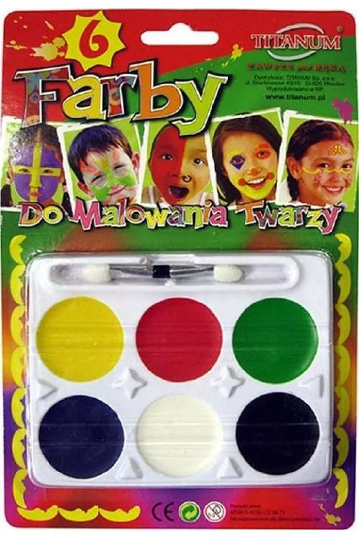 Farby do malowania twarzy