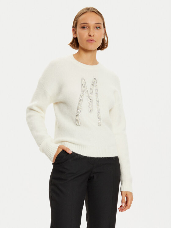 Marciano Guess Sweter 4BGR15 5786Z Écru Regular Fit