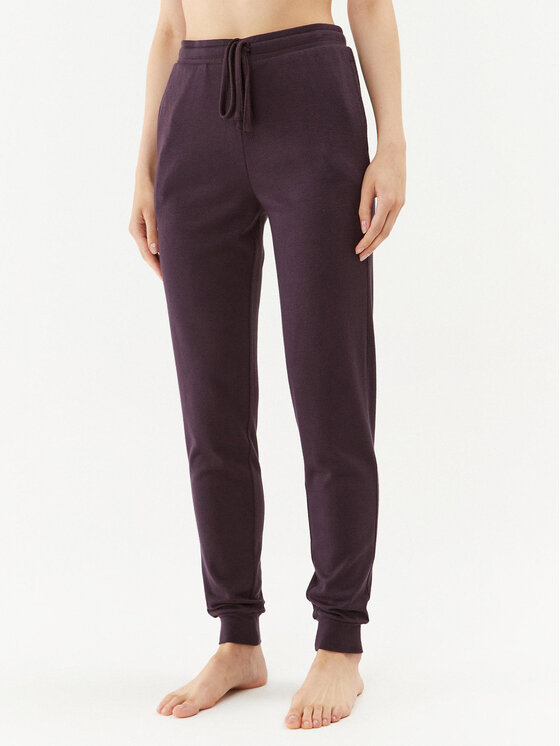 Triumph Spodnie piżamowe Cozy Comfort Cozy Trouser 10216531 Granatowy Regular Fit