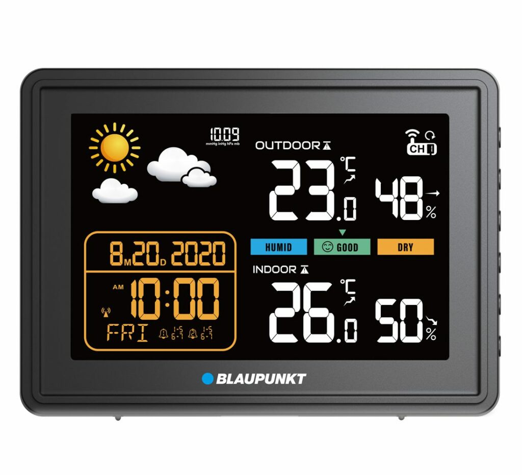 Stacja pogodowa Blaupunkt WS30BK czarna