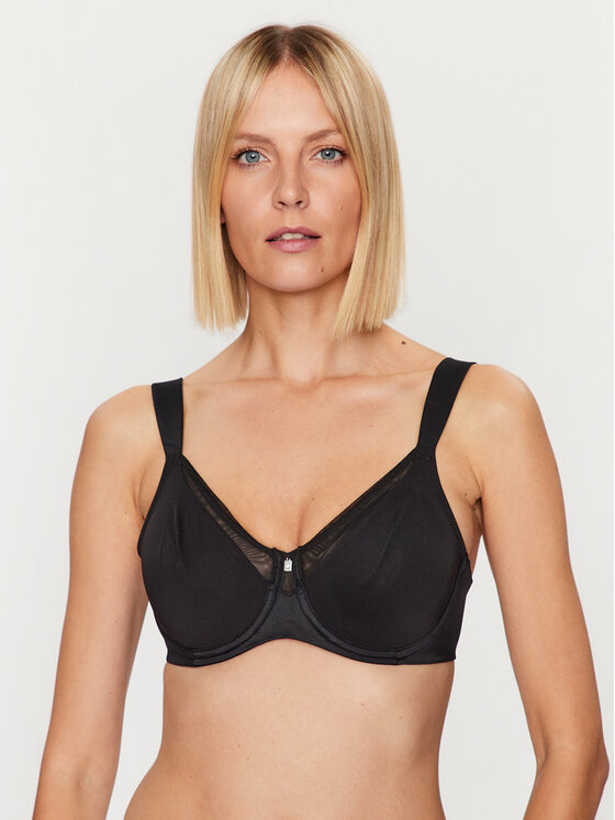 Triumph Biustonosz z fiszbiną True Shape Sensation 10186010 Czarny