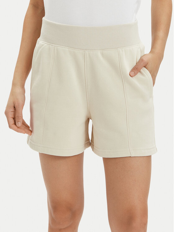 Columbia Szorty sportowe Lodge™ 2073461 Kremowy Relaxed Fit