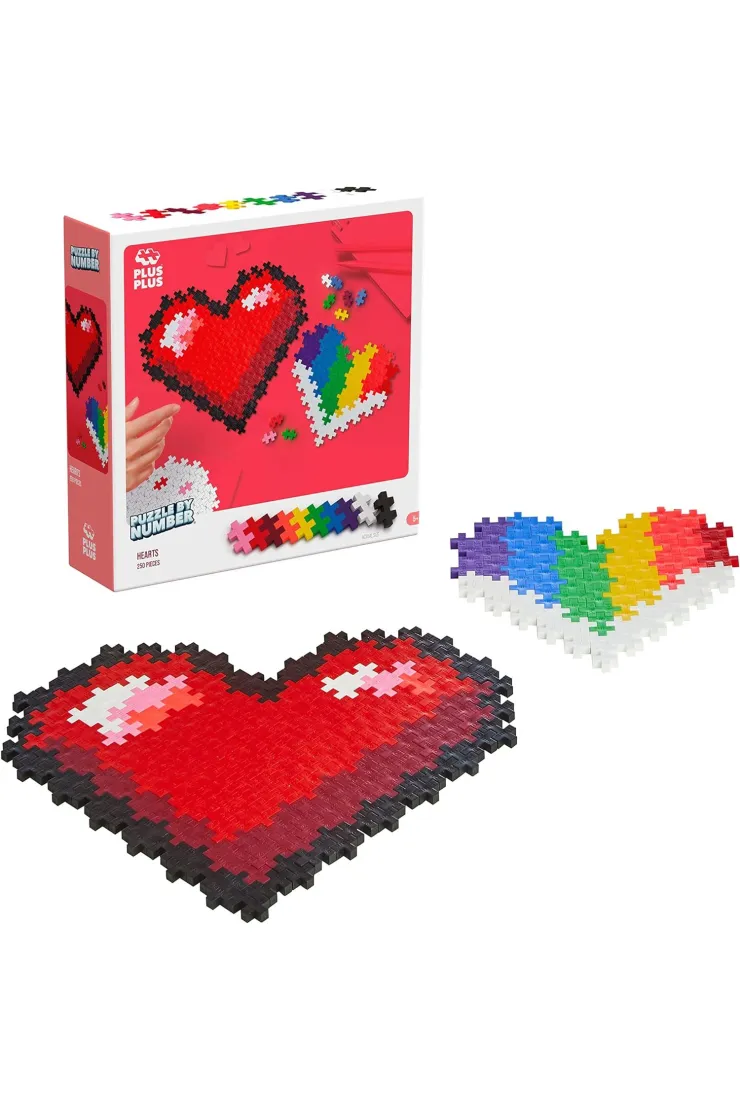 Puzzle By Numbers 250 el. Serce