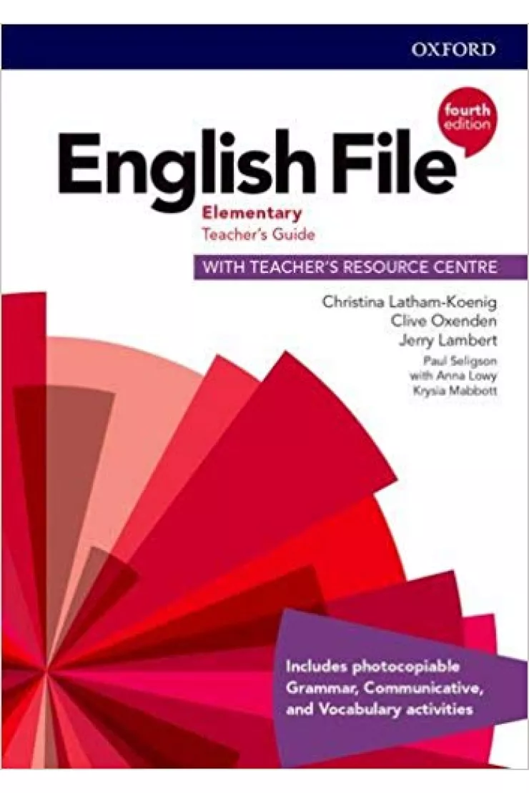 English File Elementary Teacher's Guide + Teacher's Resource Centre