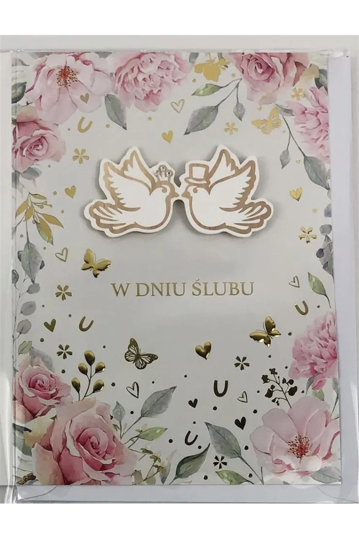 Kartka okolicznościowa Ślub