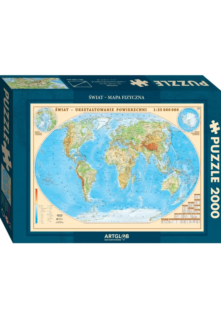 Puzzle 2000 el. Świat Fizyczny
