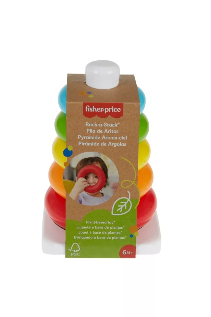 Fisher-Price. Eko Piramidka z kółek GRF09