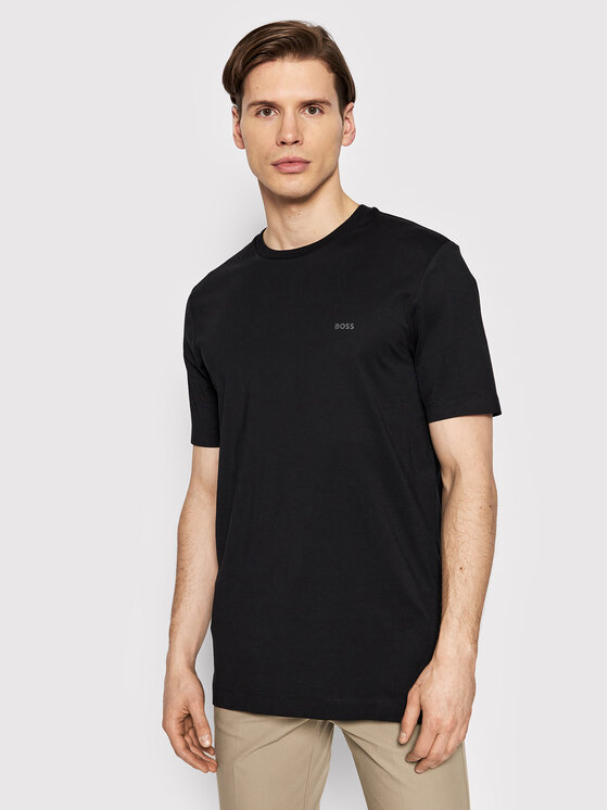 Boss T-Shirt Thompson 01 50468347 Czarny Regular Fit