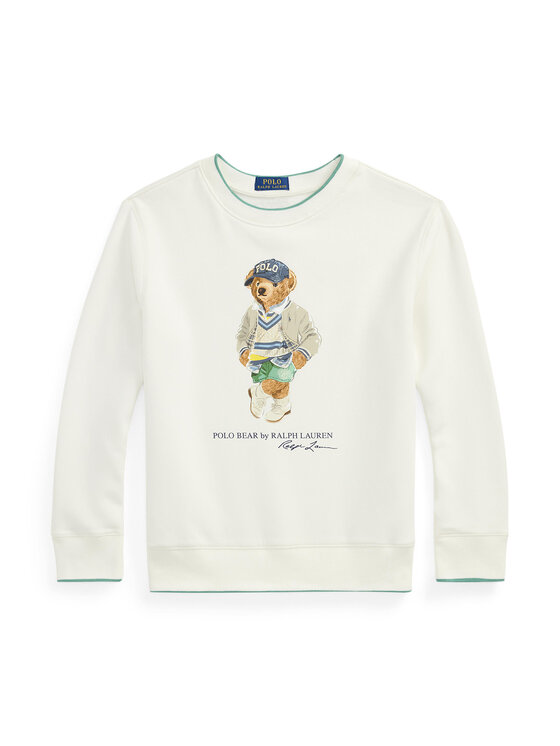 Polo Ralph Lauren Bluza 323971483001 Écru Regular Fit