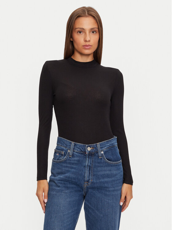 Brave Soul Body LBS-544ZELLABLK Czarny Regular Fit miniaturka