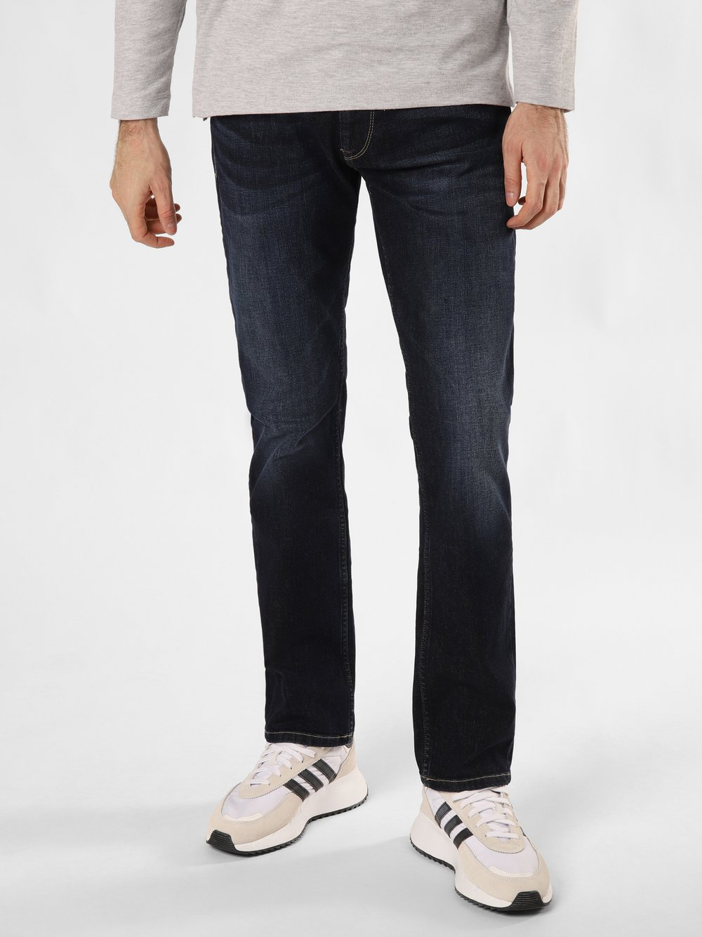 Pepe Jeans Jeansy Mężczyźni Regular Fit Bawełna niebieski, 34-32