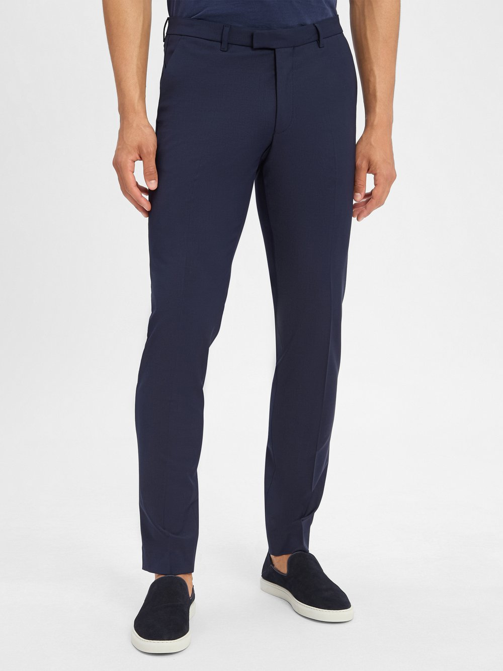 Drykorn Spodnie Mężczyźni Slim Fit Sztuczne włókno niebieski, 50
