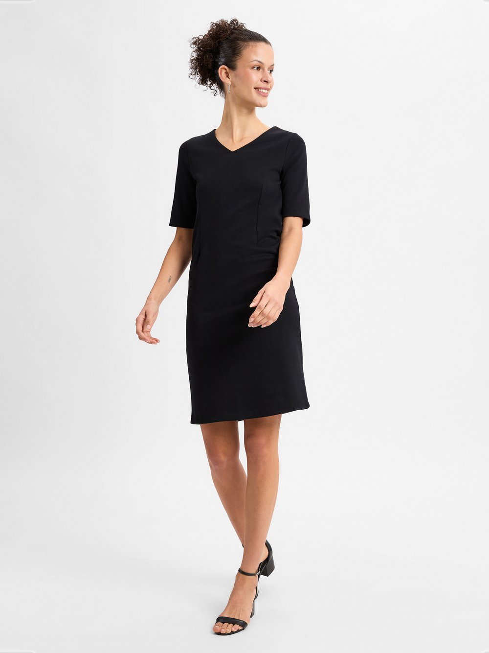 soyaconcept® Damska sukienka casual - SC-IDINA 3 Kobiety Bawełna czarny, XL