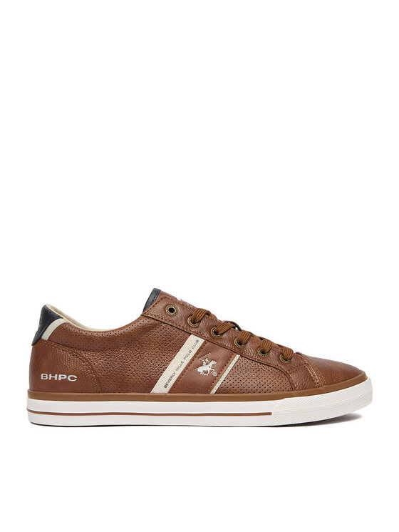 Beverly Hills Polo Club Sneakersy CEO-FRISCO-01 Brązowy