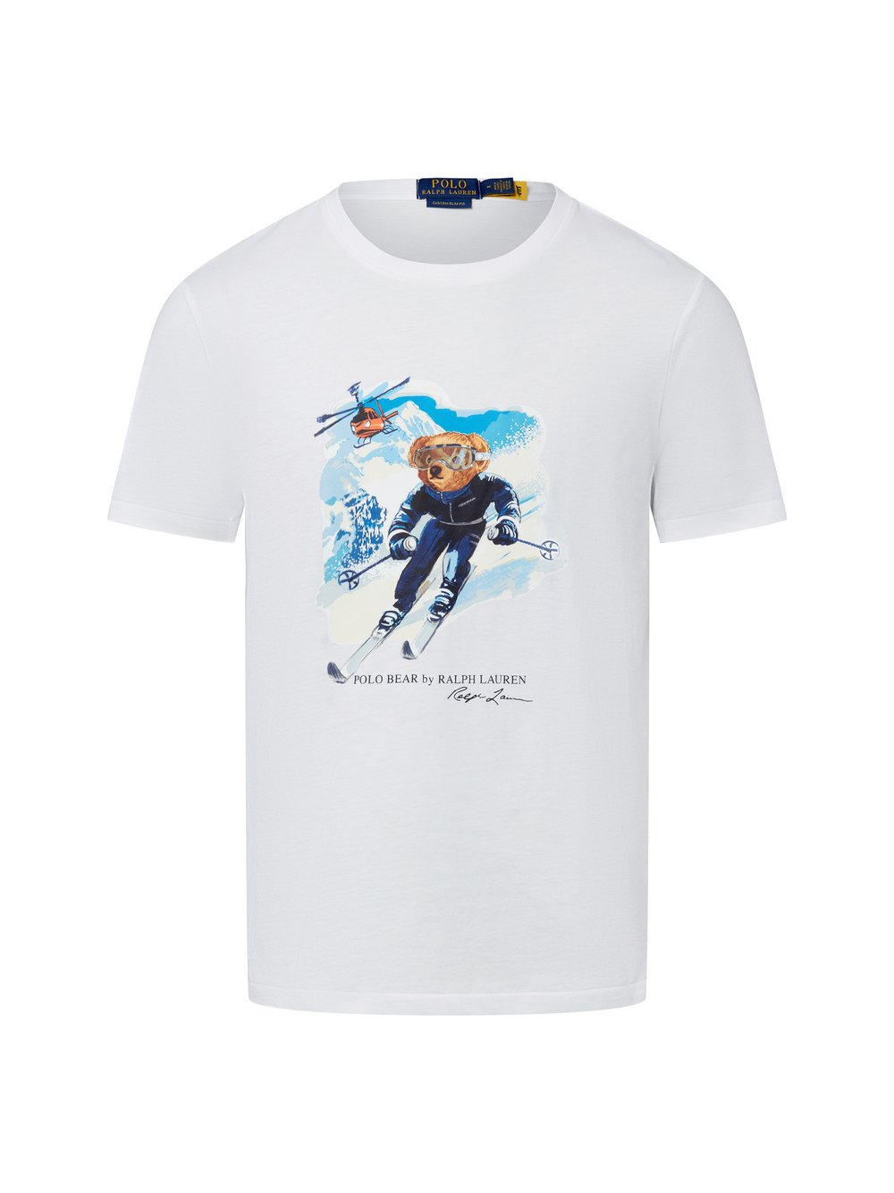 Polo Ralph Lauren Koszulka męska Mężczyźni Dżersej biały, XXL