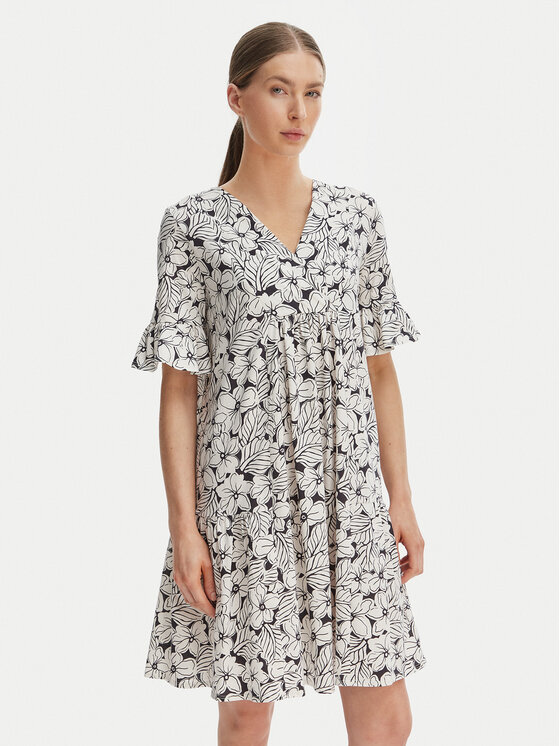 Weekend Max Mara Sukienka codzienna Fuoco 2615621072 Beżowy Regular Fit