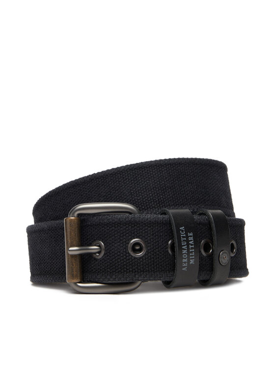 Aeronautica Militare Pasek Męski 252CI0315UCT04246 Czarny