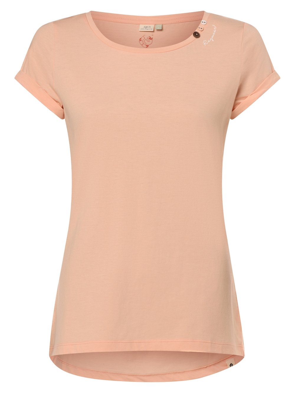 Ragwear Koszulka damska - Flora A Kobiety Bawełna różowy, M