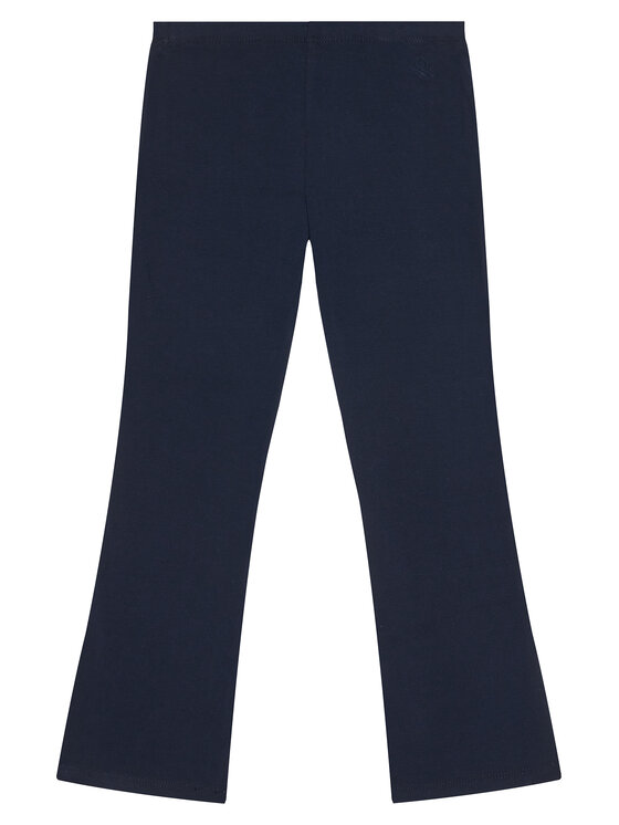 United Colors Of Benetton Legginsy 3DKECF037 Granatowy Flare Fit