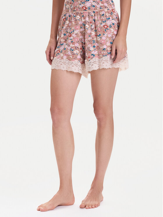 United Colors Of Benetton Szorty piżamowe 3RKC3900W Beżowy Regular Fit