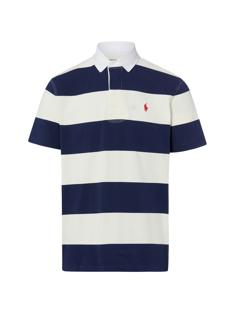 Polo Ralph Lauren Męska koszulka polo Mężczyźni Bawełna niebieski, M