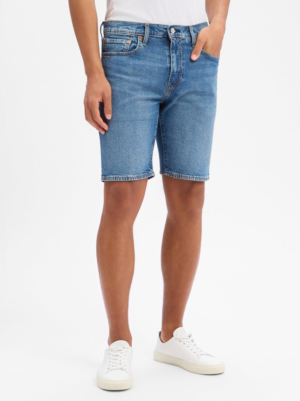 Levi's Męskie szorty dżinsowe Mężczyźni Bawełna niebieski, 31