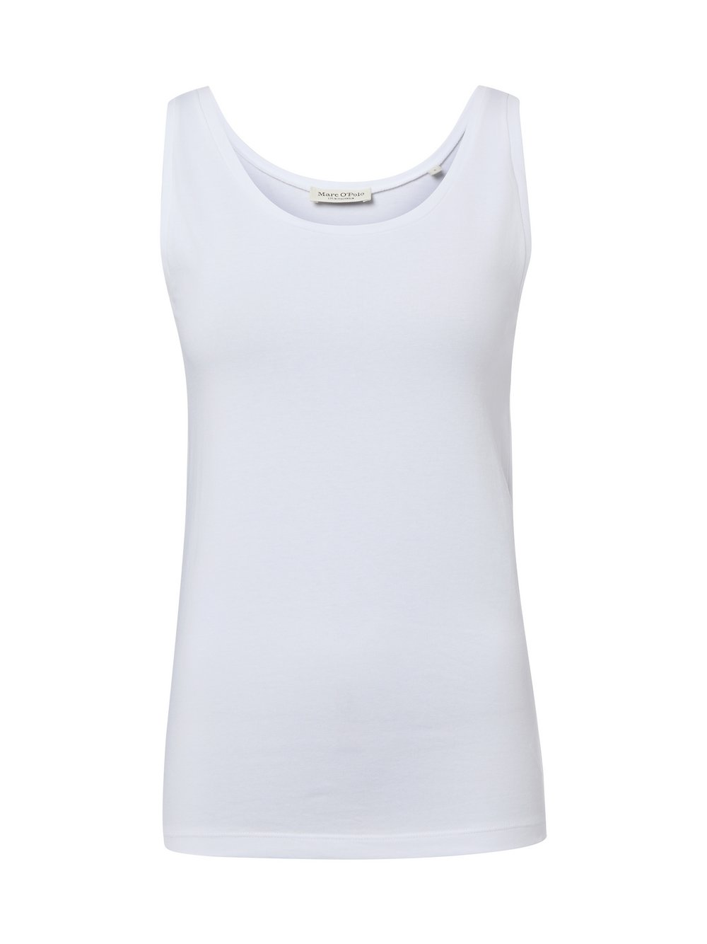 Marc O'Polo Top damski Kobiety Bawełna biały, XL