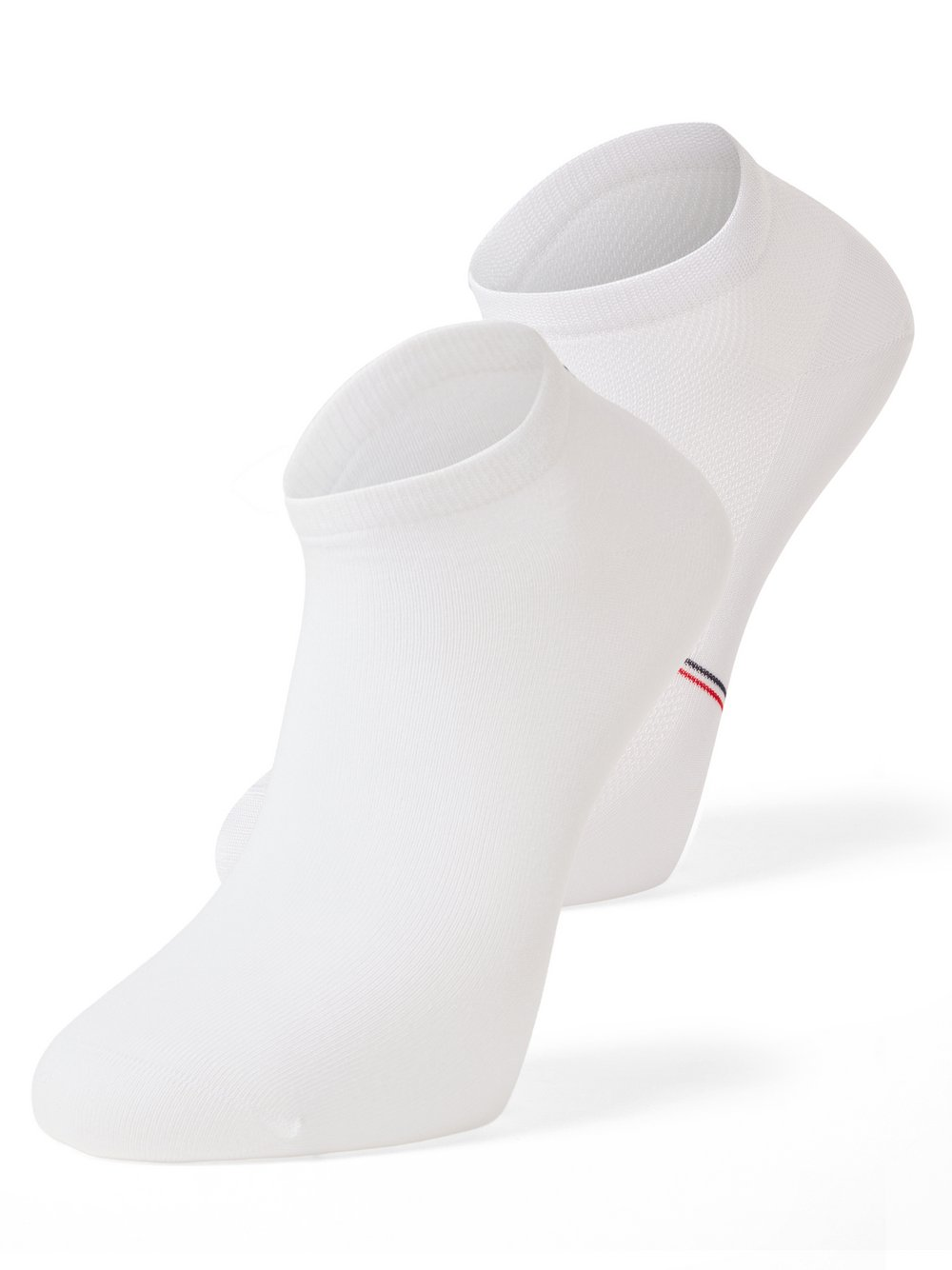 Tommy Hilfiger Damskie skarpetki do trampek w 2-paku Kobiety biały, 35-38 miniaturka