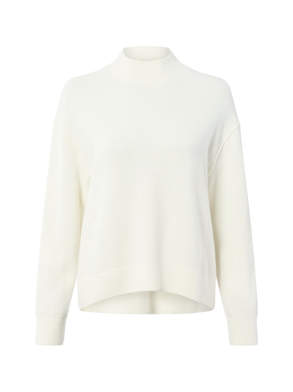 Marc O'Polo Denim Sweter damski z dzianiny wykonany z wełny dziewiczej Kobiety biały, XS