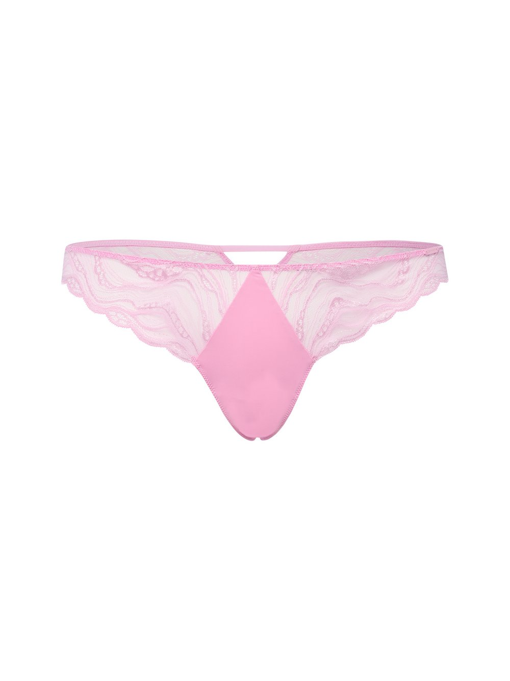 Calvin Klein Stringi koronkowe Kobiety Sztuczne włókno różowy, XS