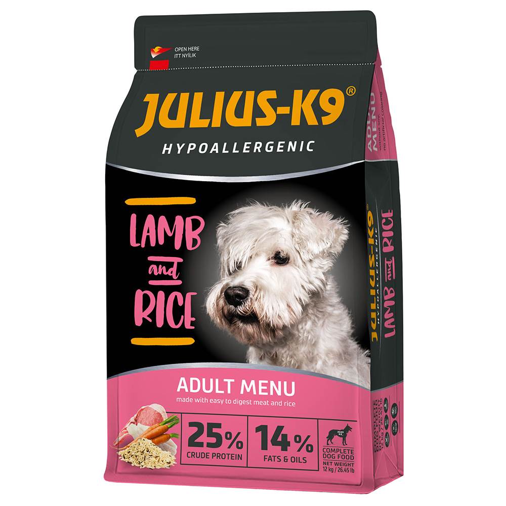 JULIUS-K9 High Premium Adult Hypoallergenic, jagnięcina - 12 kg