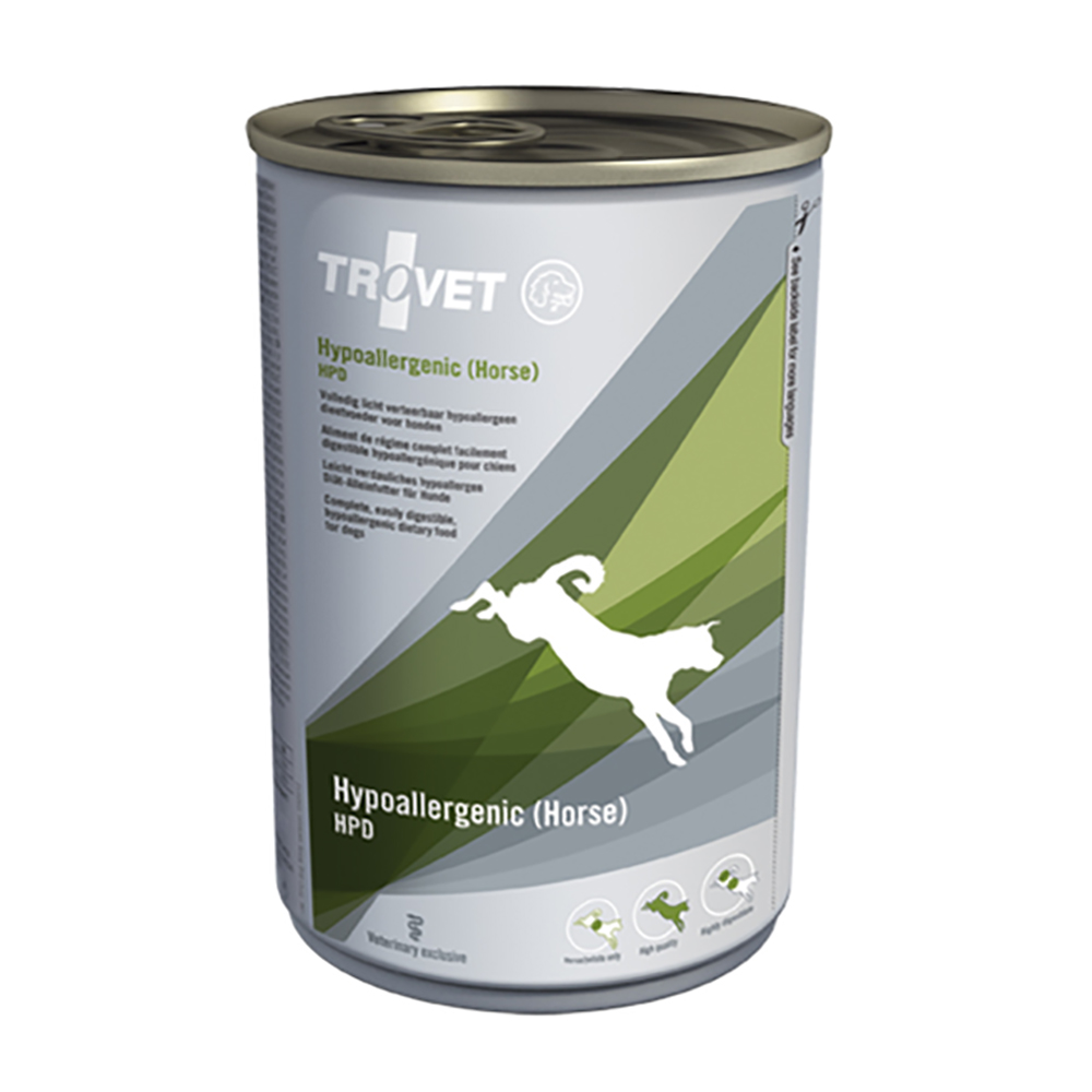 Trovet Hypoallergenic HPD, konina - 12 x 400 g