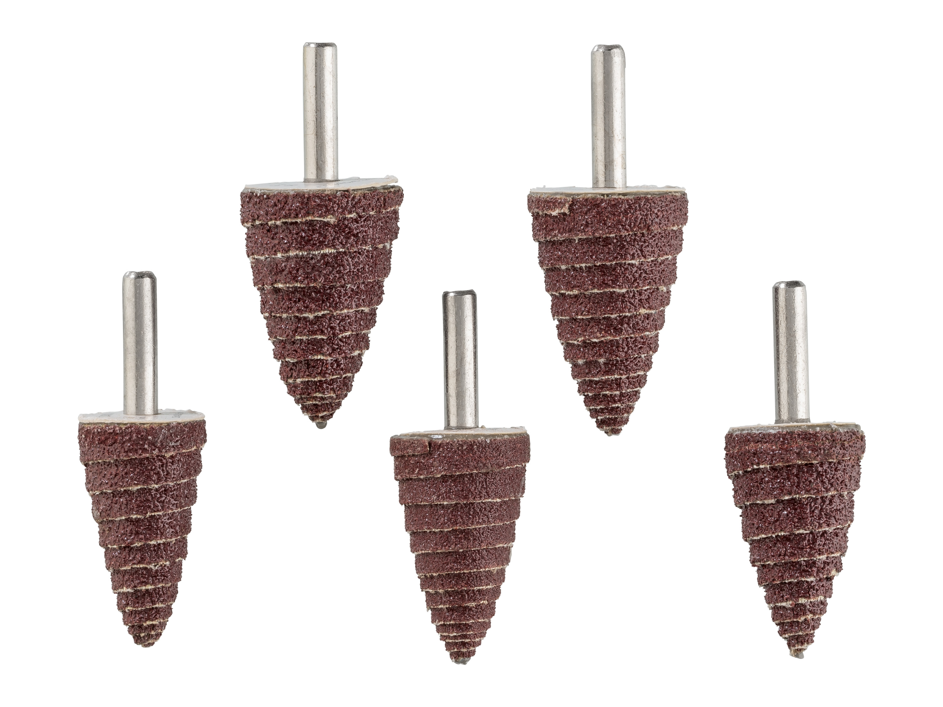 PARKSIDE® Akcesoria do szlifowania lub polerowania, uchwyt Ø 6,3 mm (Zestaw stożkowych nasadek szlifierskich PKGS 5 A1) miniaturka