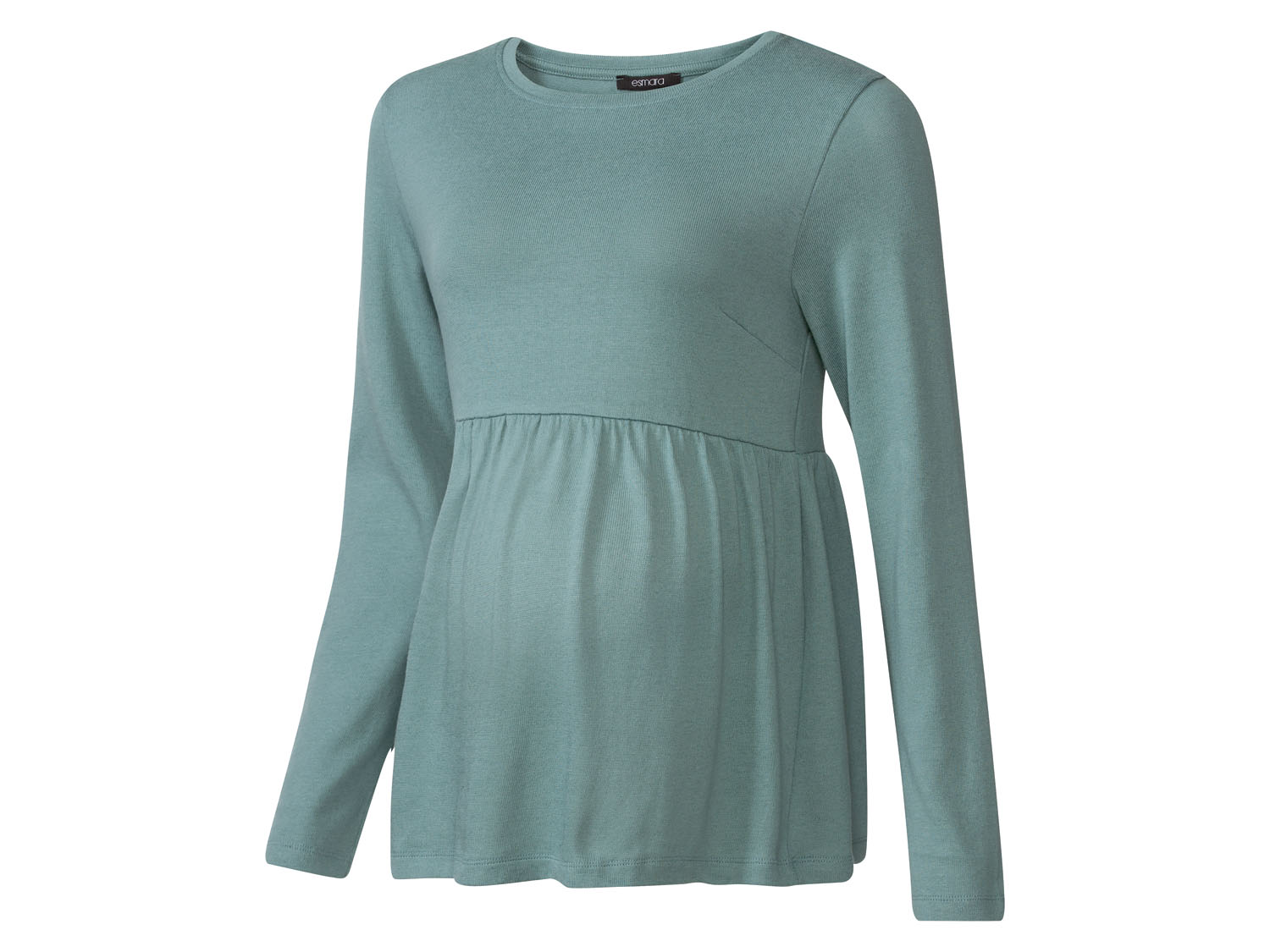 esmara® Sweter ciążowy damski z bawełną (Zielony, M(40/42))