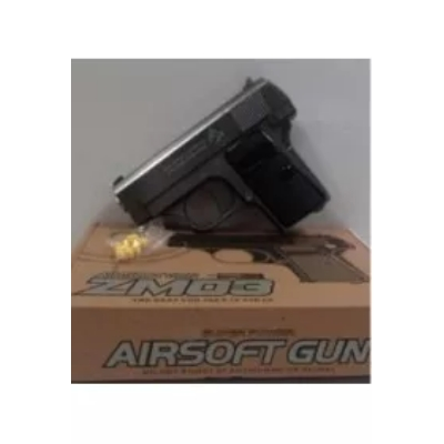 Pistolet na kulki metalowy bez amunicji