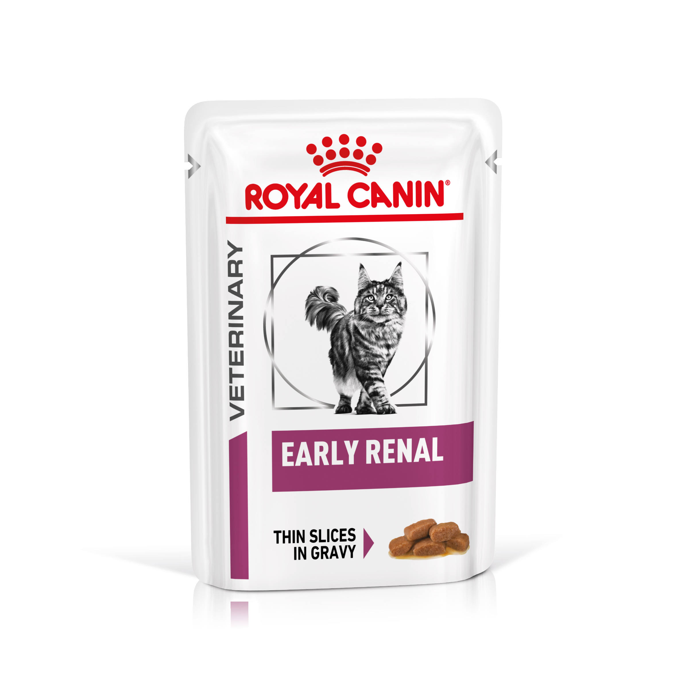 Royal Canin Veterinary Feline Early Renal, w sosie - 24 x 85 g
