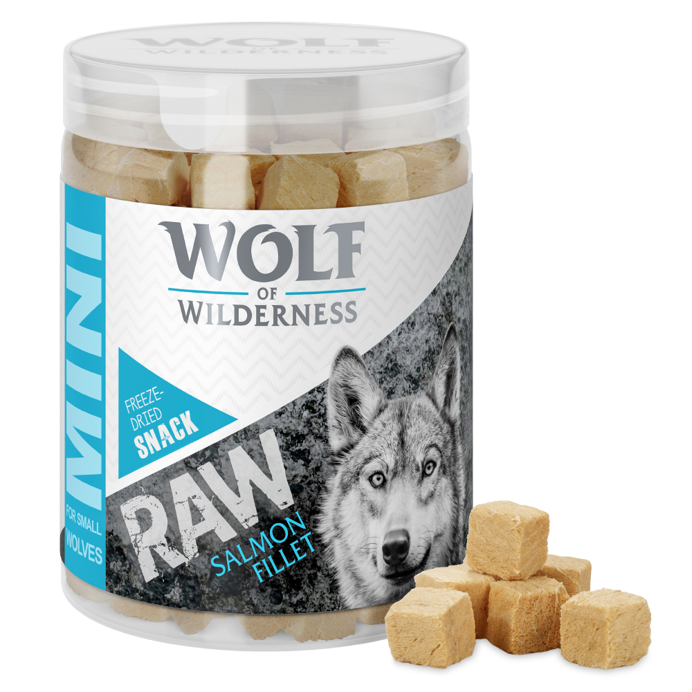 Wolf of Wilderness - Mini RAW liofilizowane przysmaki premium - Filet z łososia (50 g) miniaturka
