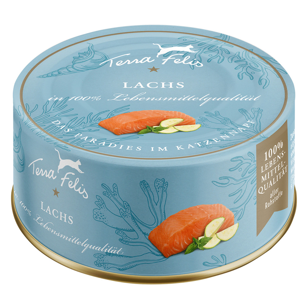 Korzystny pakiet Terra Felis 24 x 80 g - Łosoś