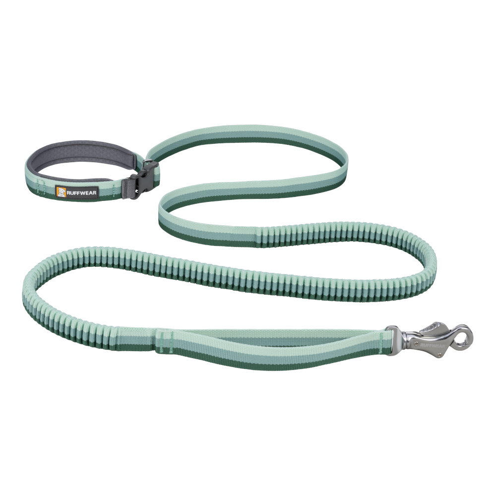 Ruffwear Smycz do joggingu Roamer Leash - River Rock Green, dł. 220 - 340 cm