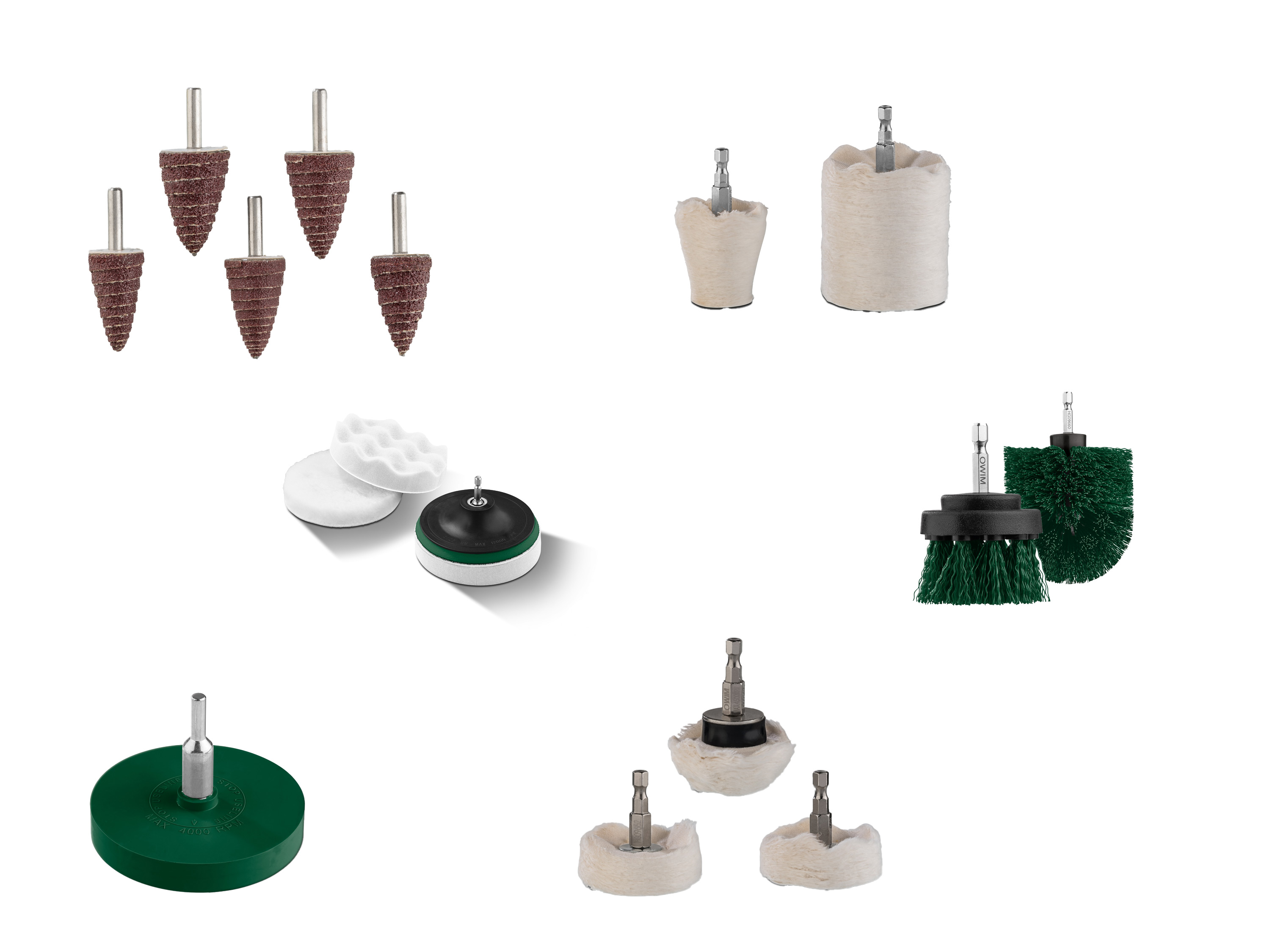 PARKSIDE® Akcesoria do szlifowania lub polerowania, uchwyt Ø 6,3 mm miniaturka