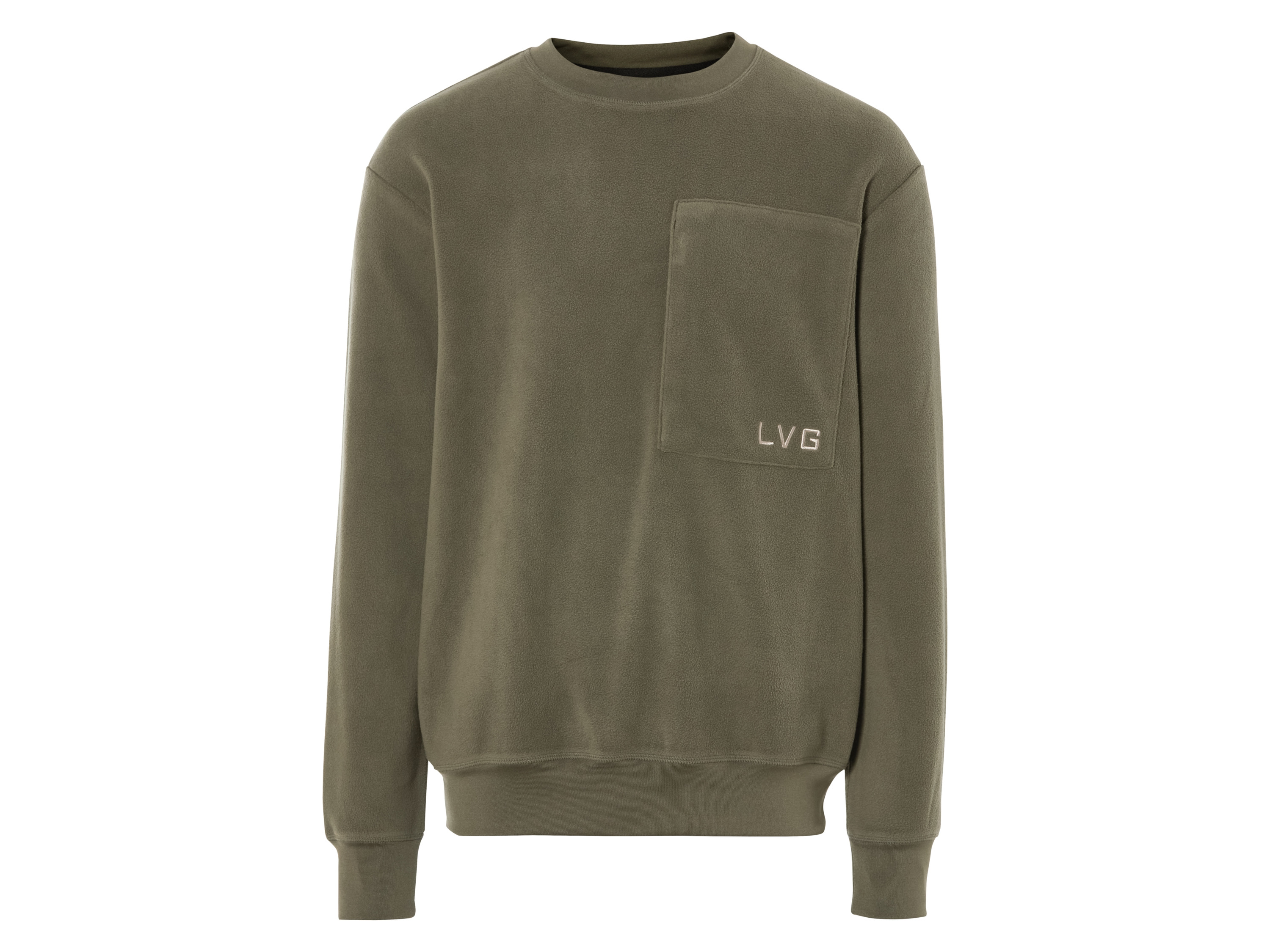 LIVERGY® Bluza męska polarowa (L(52/54), Khaki) miniaturka