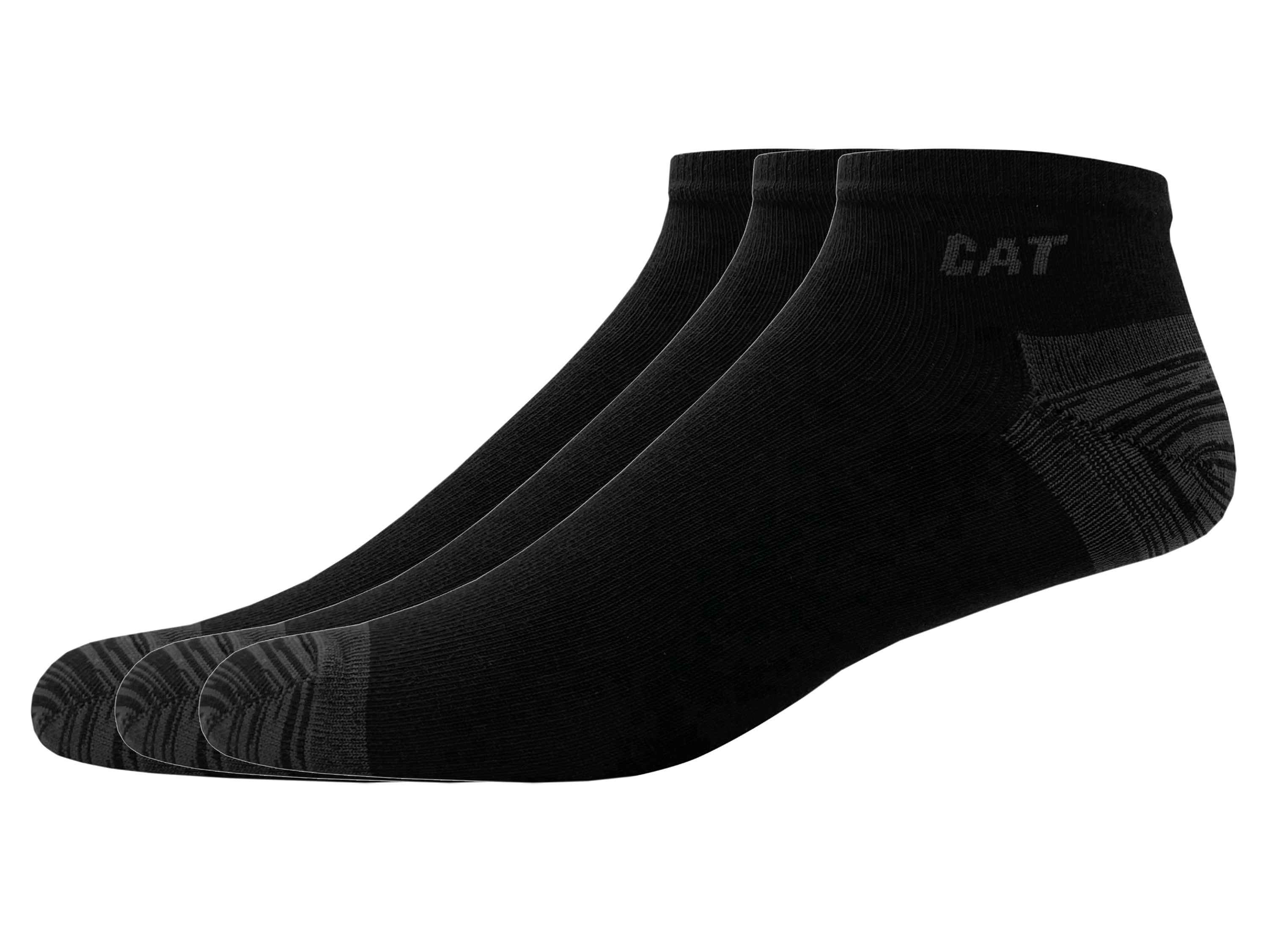 Caterpillar Stopki męskie, 3 pary (Czarny, 43-46)