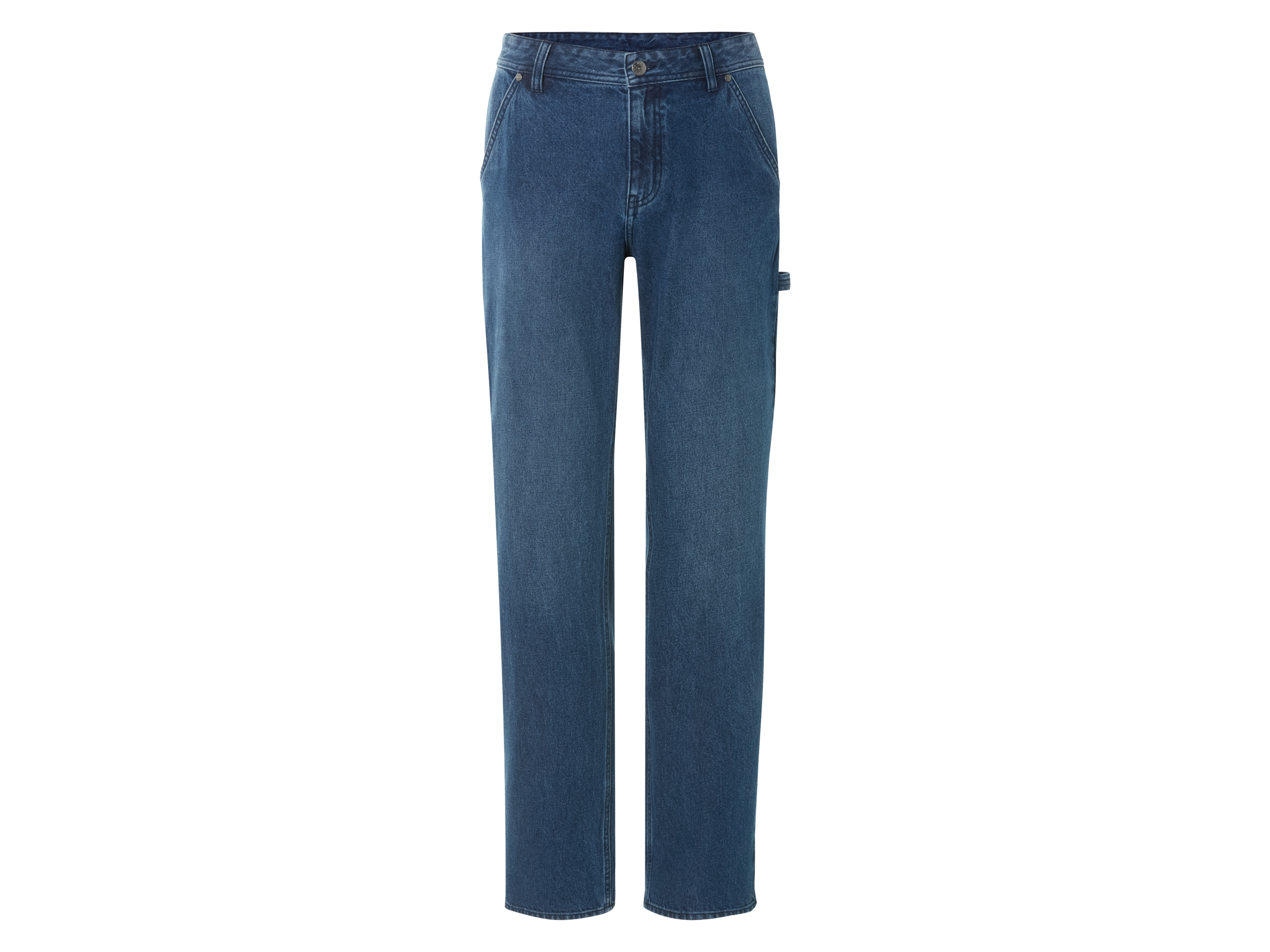 LIVERGY® Jeansy męskie relaxed fit (Niebieski, 50 (34/32)) miniaturka