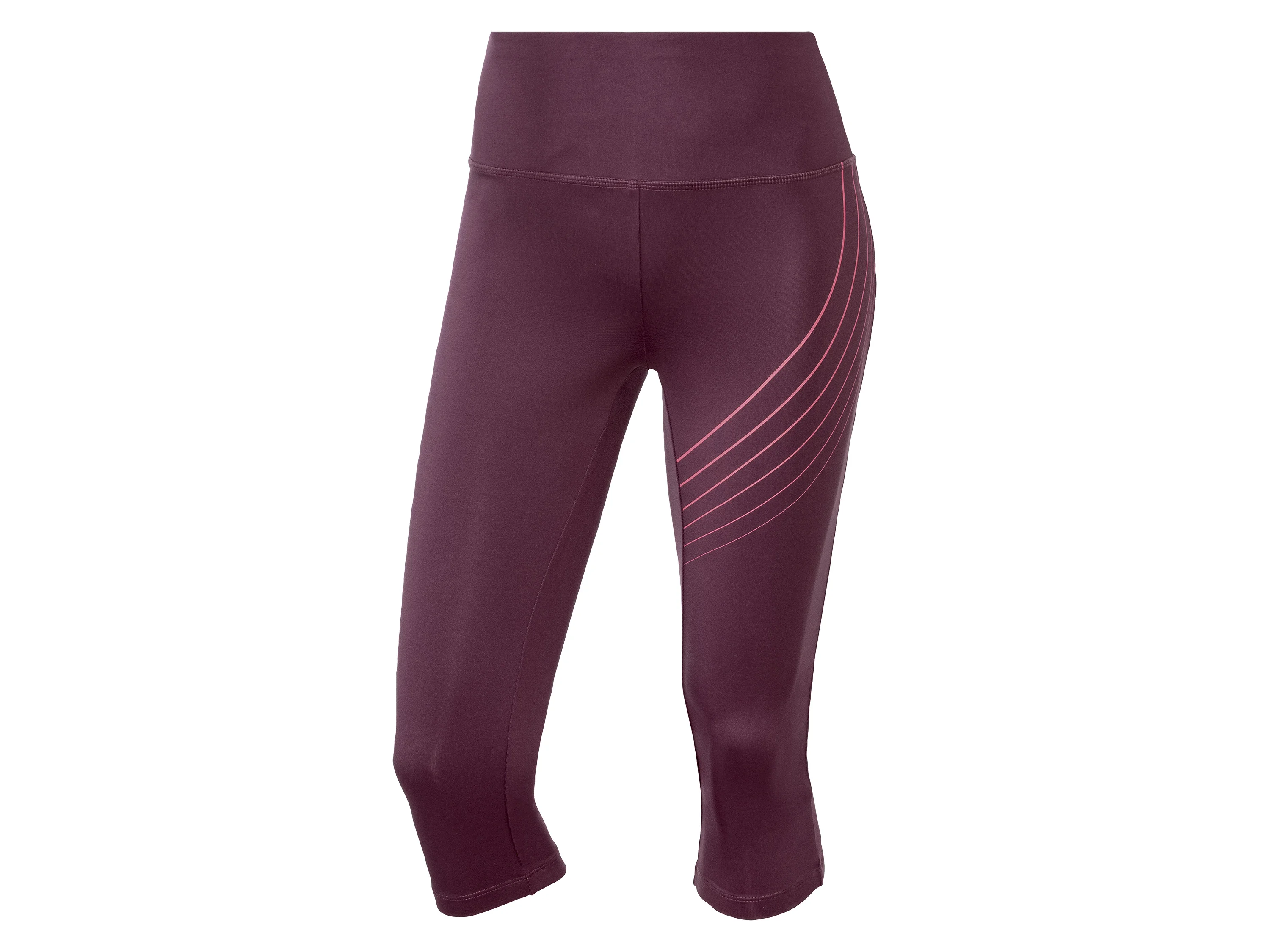 CRIVIT Spodnie damskie funkcyjne 3/4 (XS (32/34), Fioletowy)