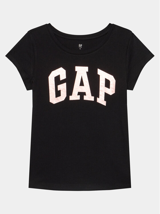 Gap T-Shirt 460525-00 Czarny Regular Fit
