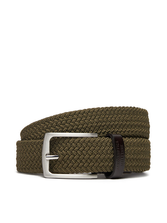 Aeronautica Militare Pasek Męski 252CI0307UCT03454 Zielony