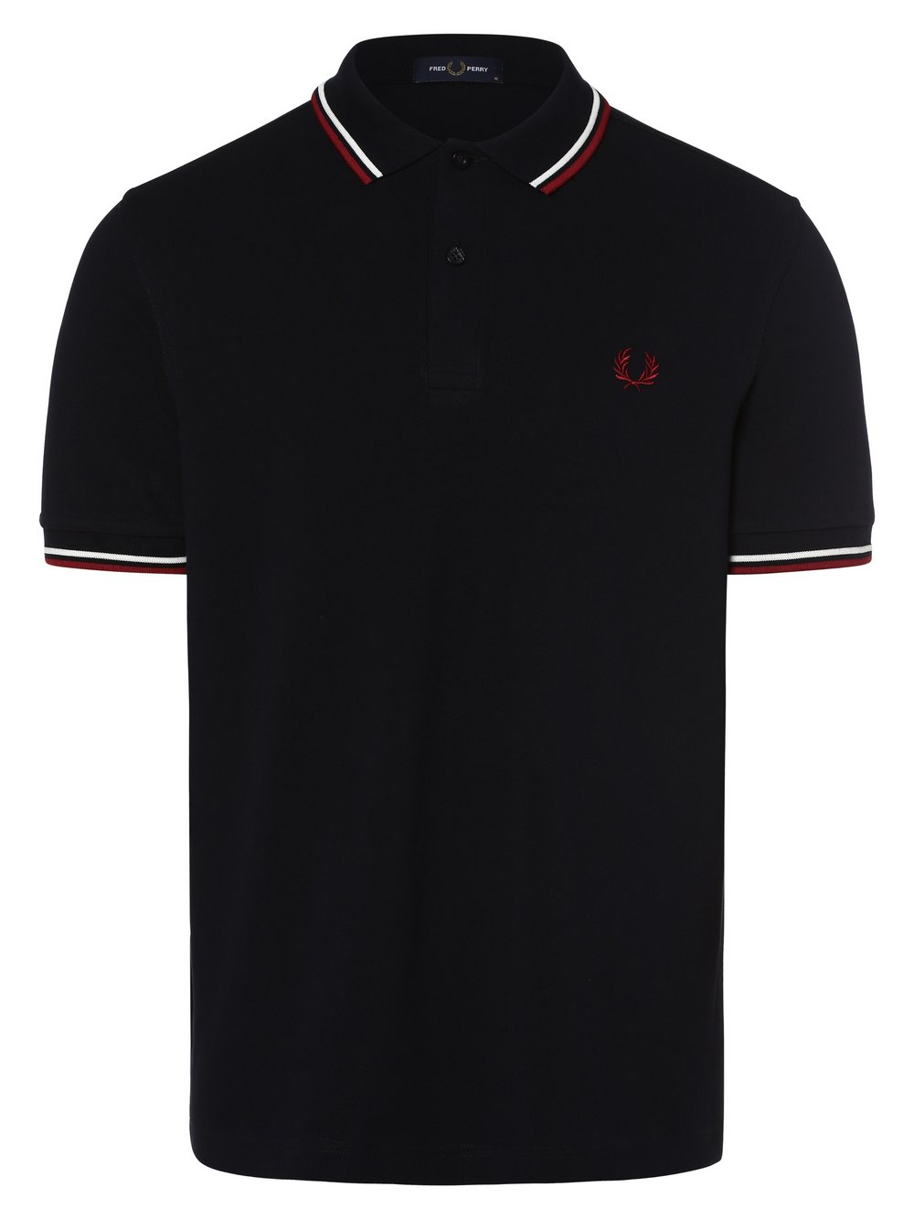 Fred Perry Męska koszulka polo Mężczyźni Bawełna niebieski, XXXL