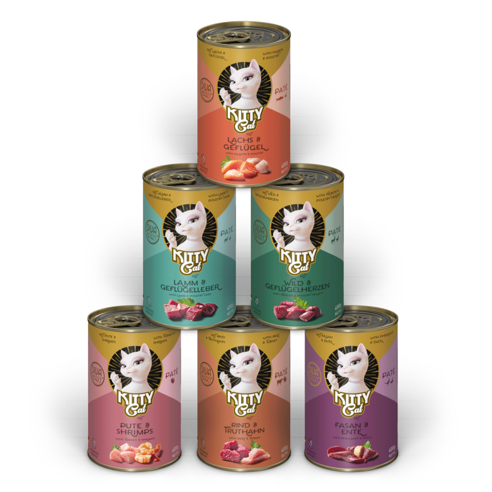 Korzystny pakiet KITTY Cat Adult Pate 24 x 400 g - Pakiet mieszany II (6 smaków)