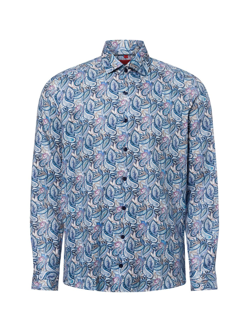 Finshley & Harding Męska koszula biznesowa Mężczyźni Slim Fit Bawełna wielokolorowy|niebieski|różowy, 38